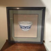 Ming blue and white pottery, hand-painted.