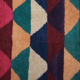 Vintage Turkish Oushak Handwoven Rug 115x126 cm