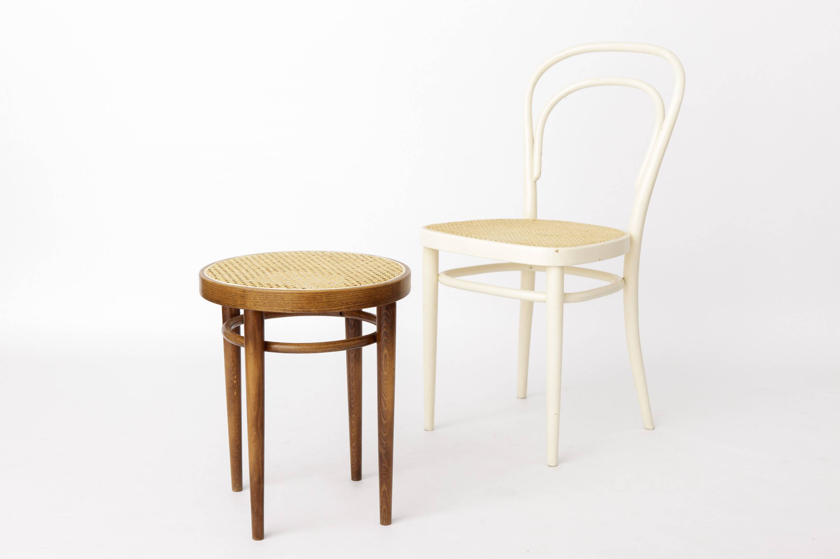Vintage Bentwood Chair in the Style of Thonet Model 214, 1960s, Beechwood