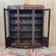 Late 19th century Regency style bookcase in rosewood and oak, removable