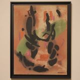 Abstract painting by Albert Coste