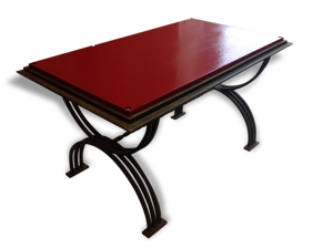 Table basse double plateau