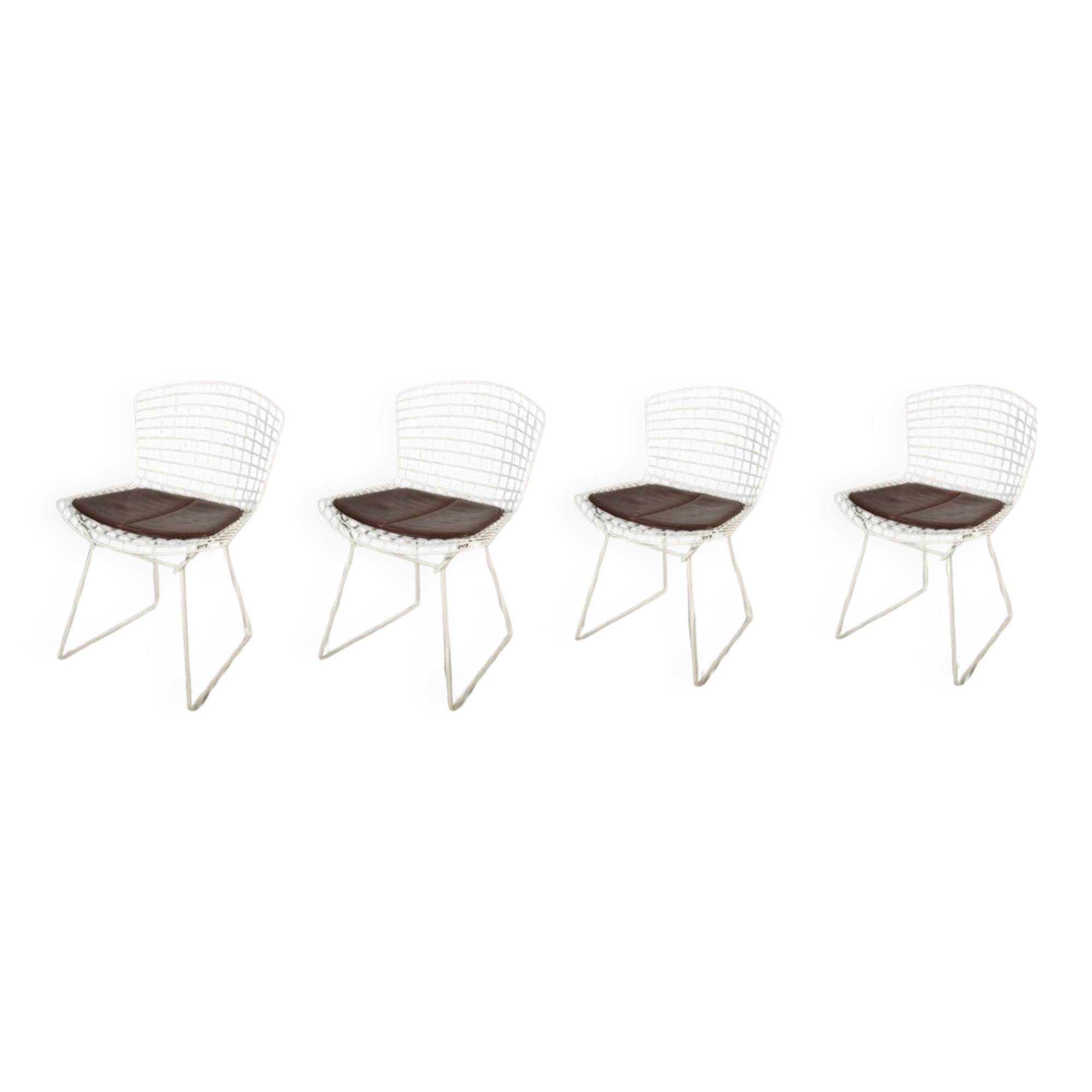 Harry BERTOIA (1915-1978) for KNOLL INTERNATIONAL, publisher. 4 Chairs