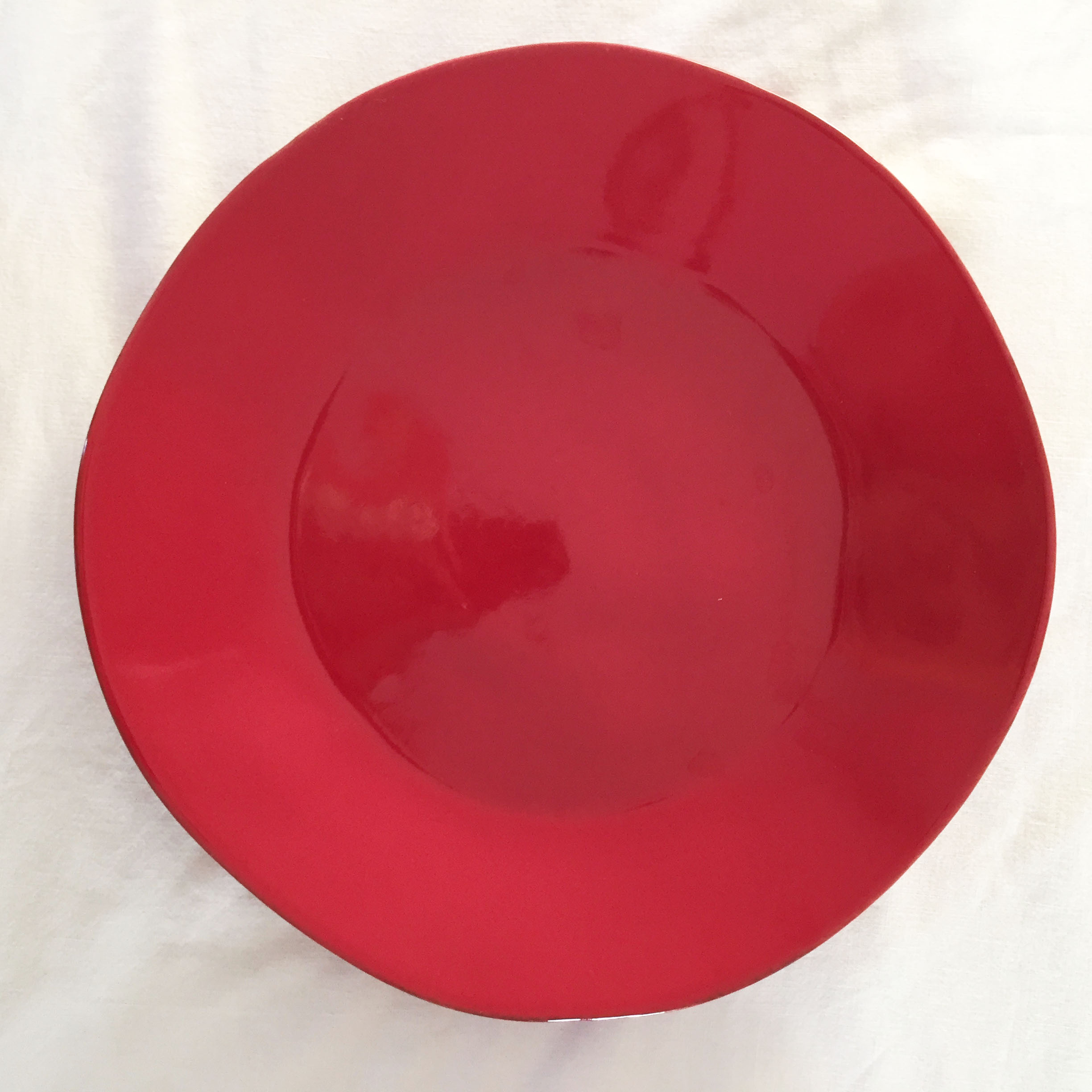 Set of 4 ceramic plates