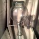 Daum nancy liqueur service 1930s 1940s 8 glasses and a smoke color carafe