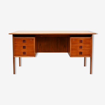 Vintage Danish teak office by Arne Vodder