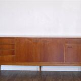 Vintage Scandinavian teak sideboard from the 1960s