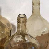 Demijohns anciens de couleur marron (vers 1920). Ensemble 3 pièces #13
