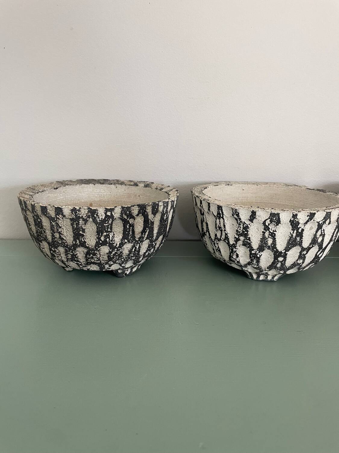 Set of plant pots, designer planter 1960