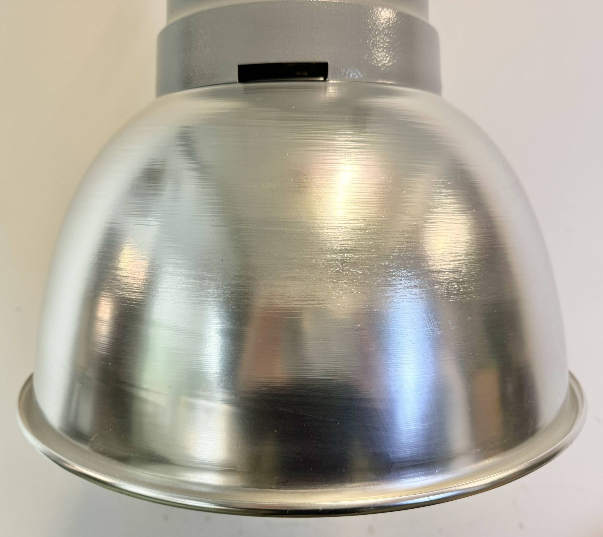 Industrial Italian Aluminium Pendant Lamp from Fael Luce, 1970s