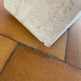 Coffee table in travertine