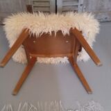Footrest sheepskin