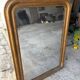 Antique Louis-Philippe gilded mirror – 19th century – 75 × 57 cm