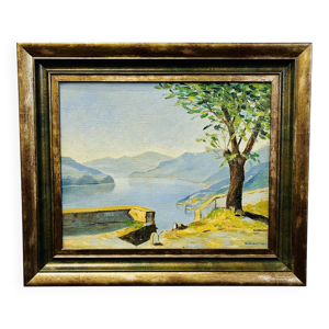 Huile sur toile par William - victor