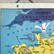 school map Librairie Armand Colin Reinhart and Wagret The France of 1939-1945 vintage 1970