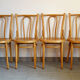 Lot de 4 chaises bistrot vintage