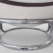 Michel Cadestin Armchair, 1970s, Reupholstered