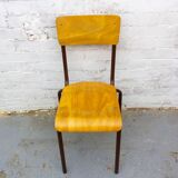 Vintage French School Chair, 1970s