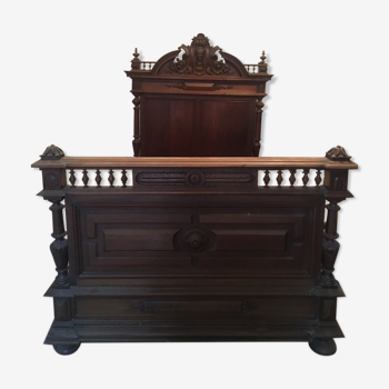Neo-Gothic style bed
