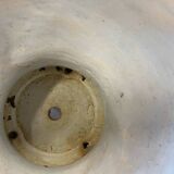 Cache-pot, antique blue earthenware vase