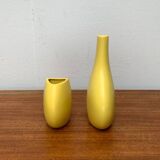 Set of 2 minimalist postmodern Italian vases by Bel Mondo, 1980s.