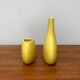 Set of 2 minimalist postmodern Italian vases by Bel Mondo, 1980s.