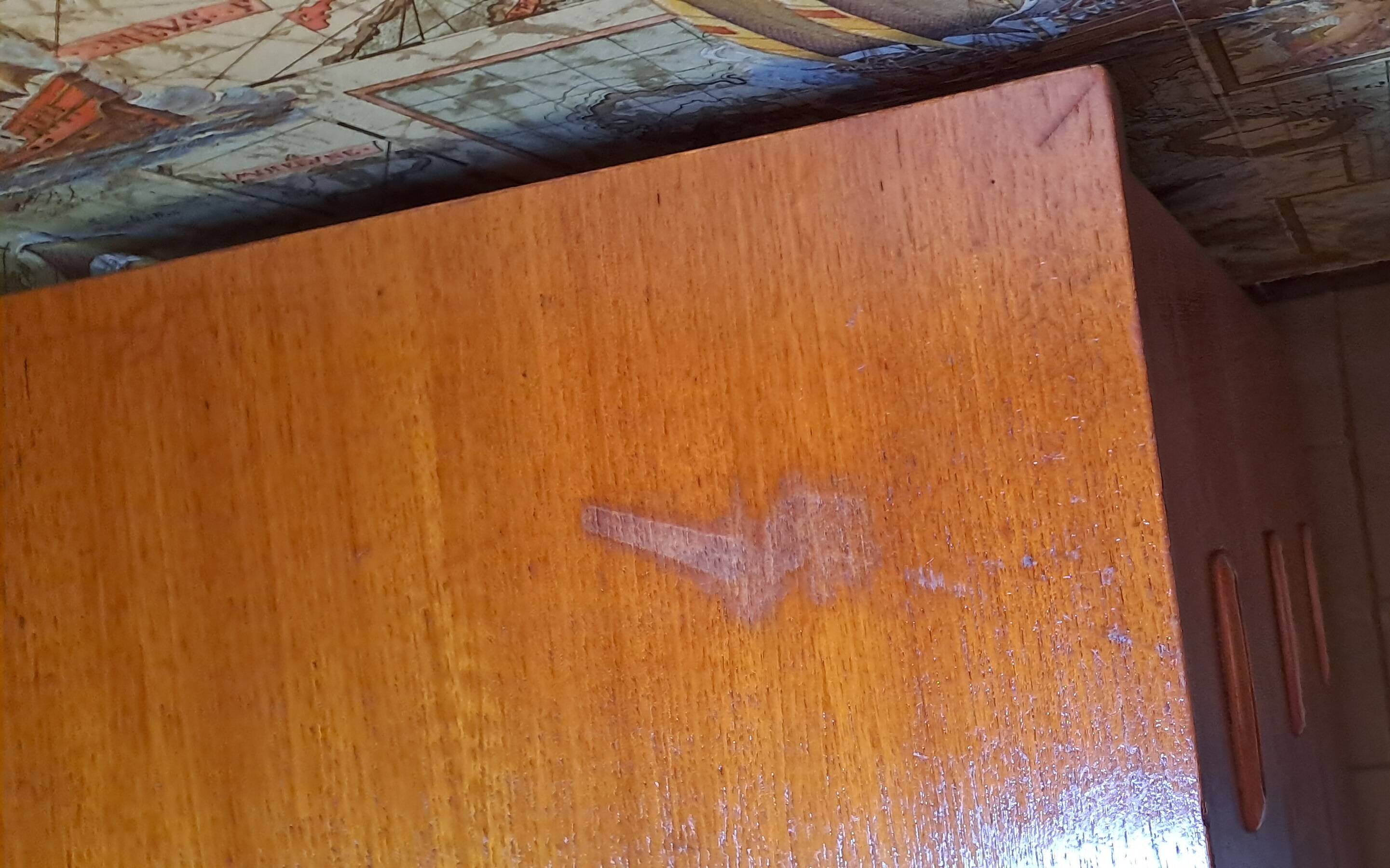 Scandinavian teak chest of drawers 1970 with 3 drawers