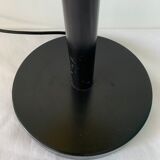 Yellow and black metal lamp