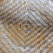 Large Vintage Asian Bamboo Offering Basket 1920–1950