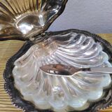 Old scallop shell butter dish