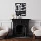 Minimalist abstract painting