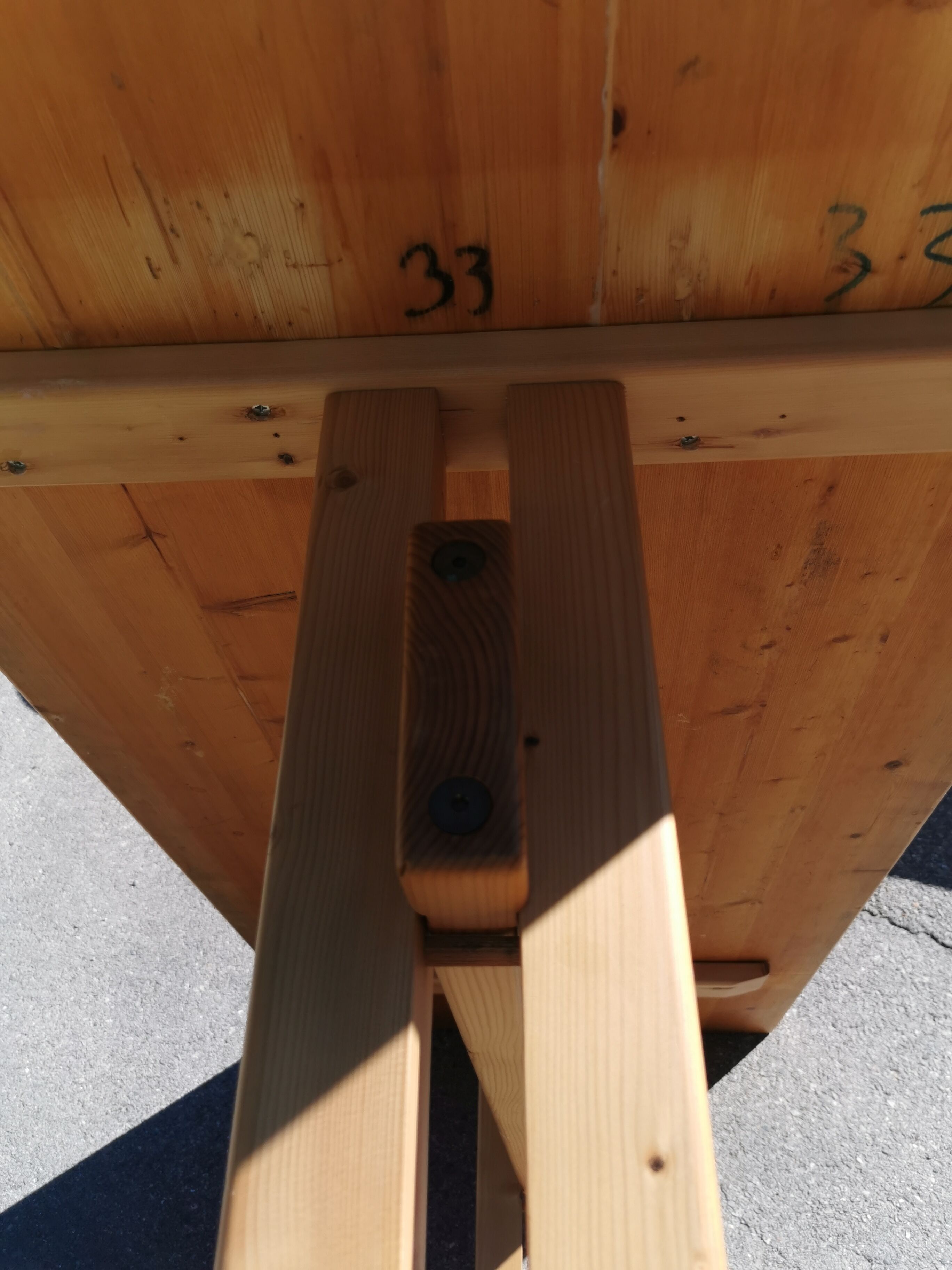 Table by Charlotte Perriand, Les Arcs