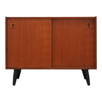 Teak cabinet, Danish design, 1970s, production: Denmark