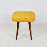 Vintage yellow chameleon stool, 1970s