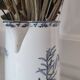 Old milk jug Digoin Sarreguemine model Carmen iron earth