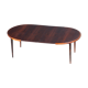 Table extensible scandinave en palissandre - 1960