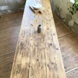 Vintage pine farm table