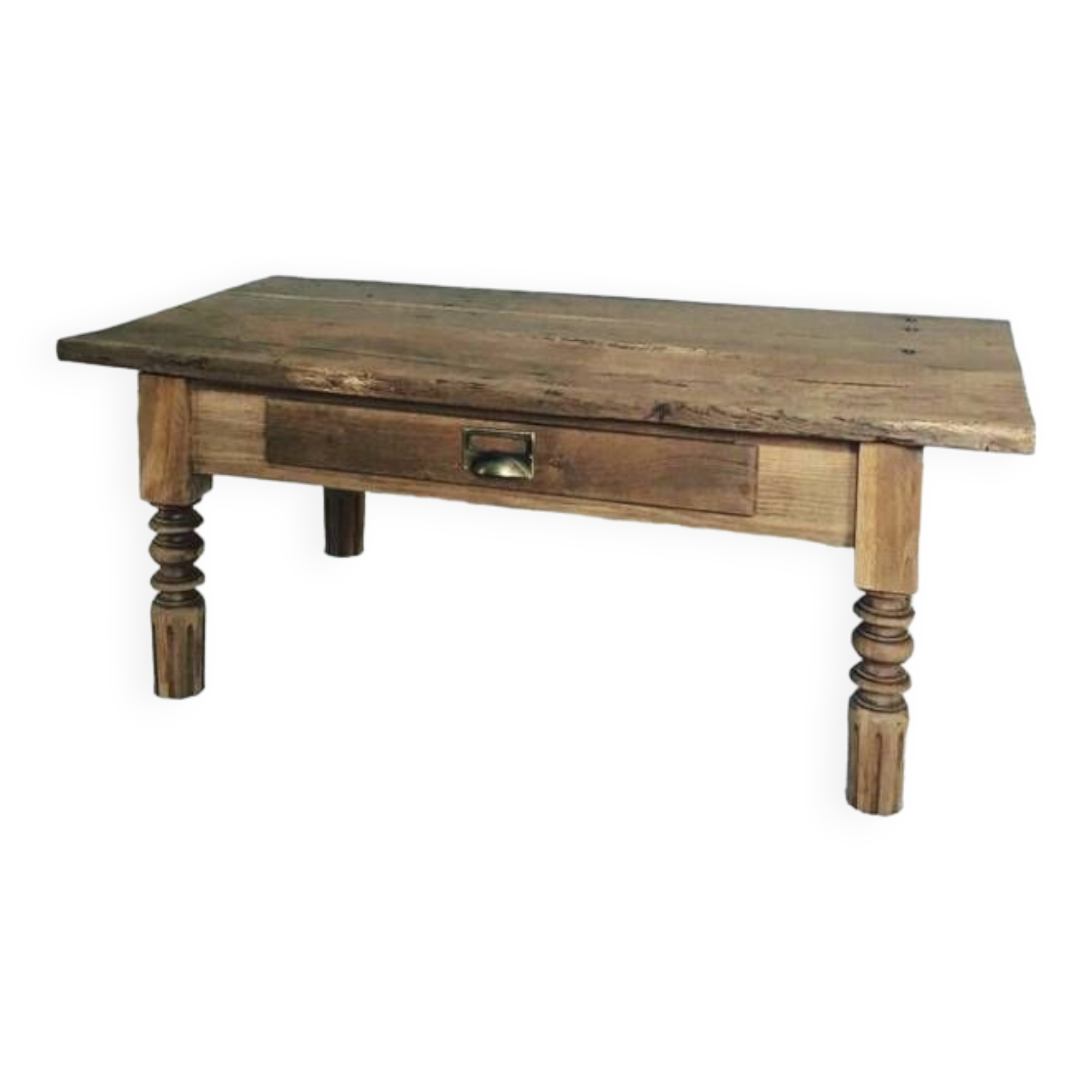 Vintage solid wood coffee table