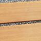 Solid elm bench from the 70s