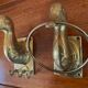 Duo de porte-serviettes en bronze