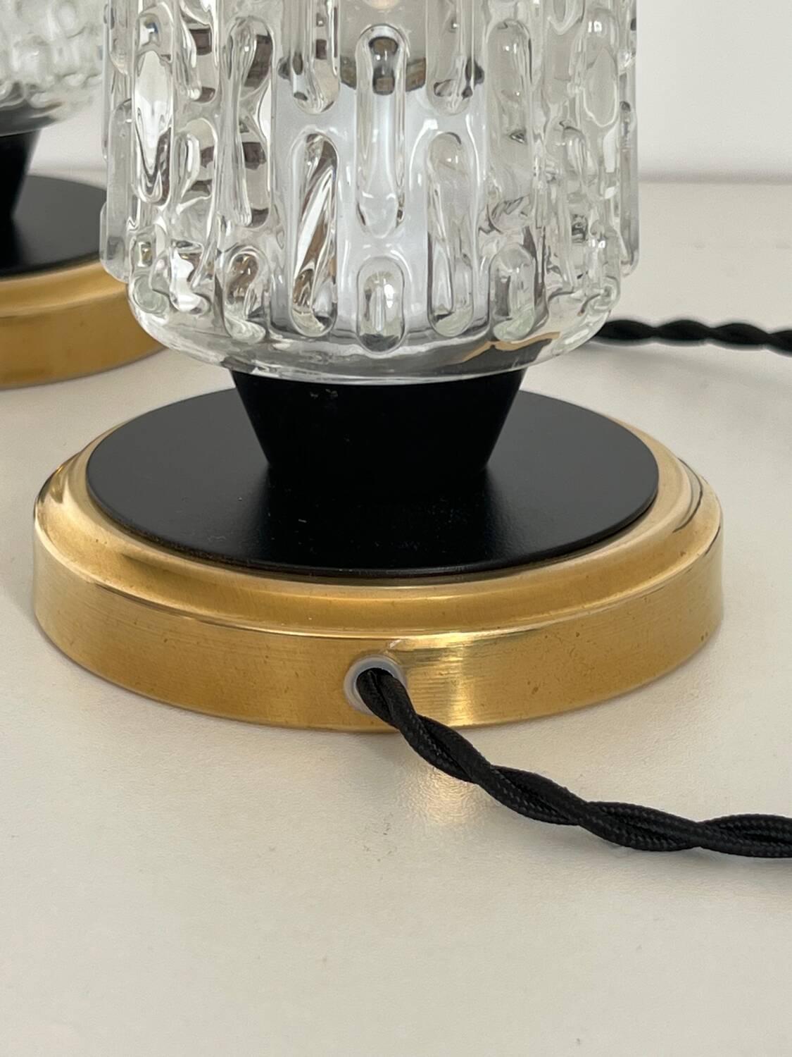 Pair of Arlus style table lamps