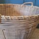 Vintage rattan basket