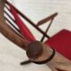1960s Danish rocking chair by Frank Reenskaug, model 182, reupholstered.
