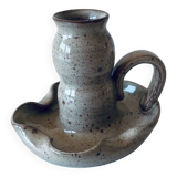 Ceramic candle holder signed Vallauris