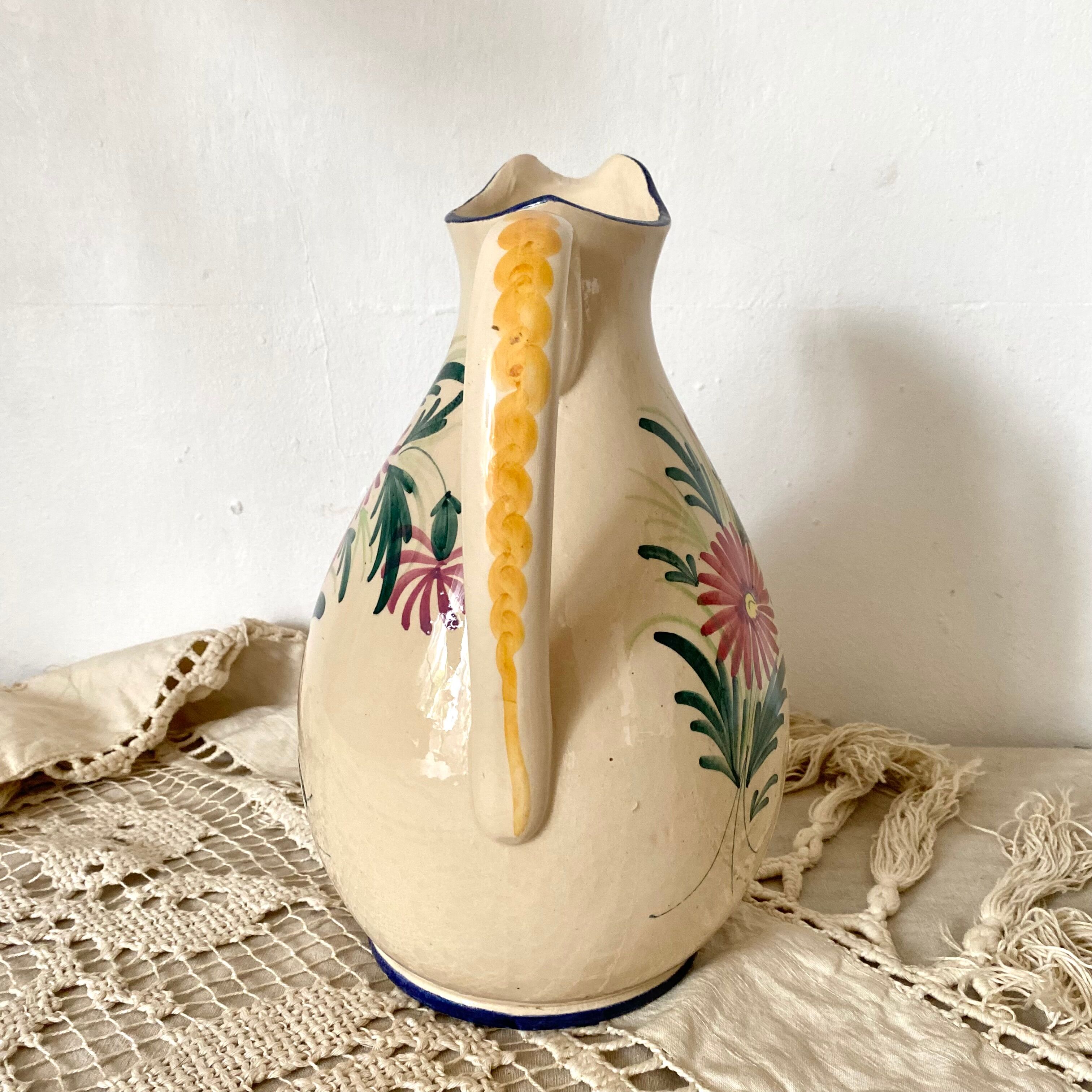 Pitcher jug earthenware St Clement