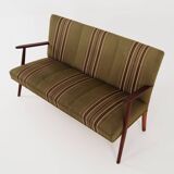Canapé en teck, design danois, années 1960, fabrication : Danemark
