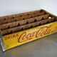 Vintage Coca-Cola wooden locker