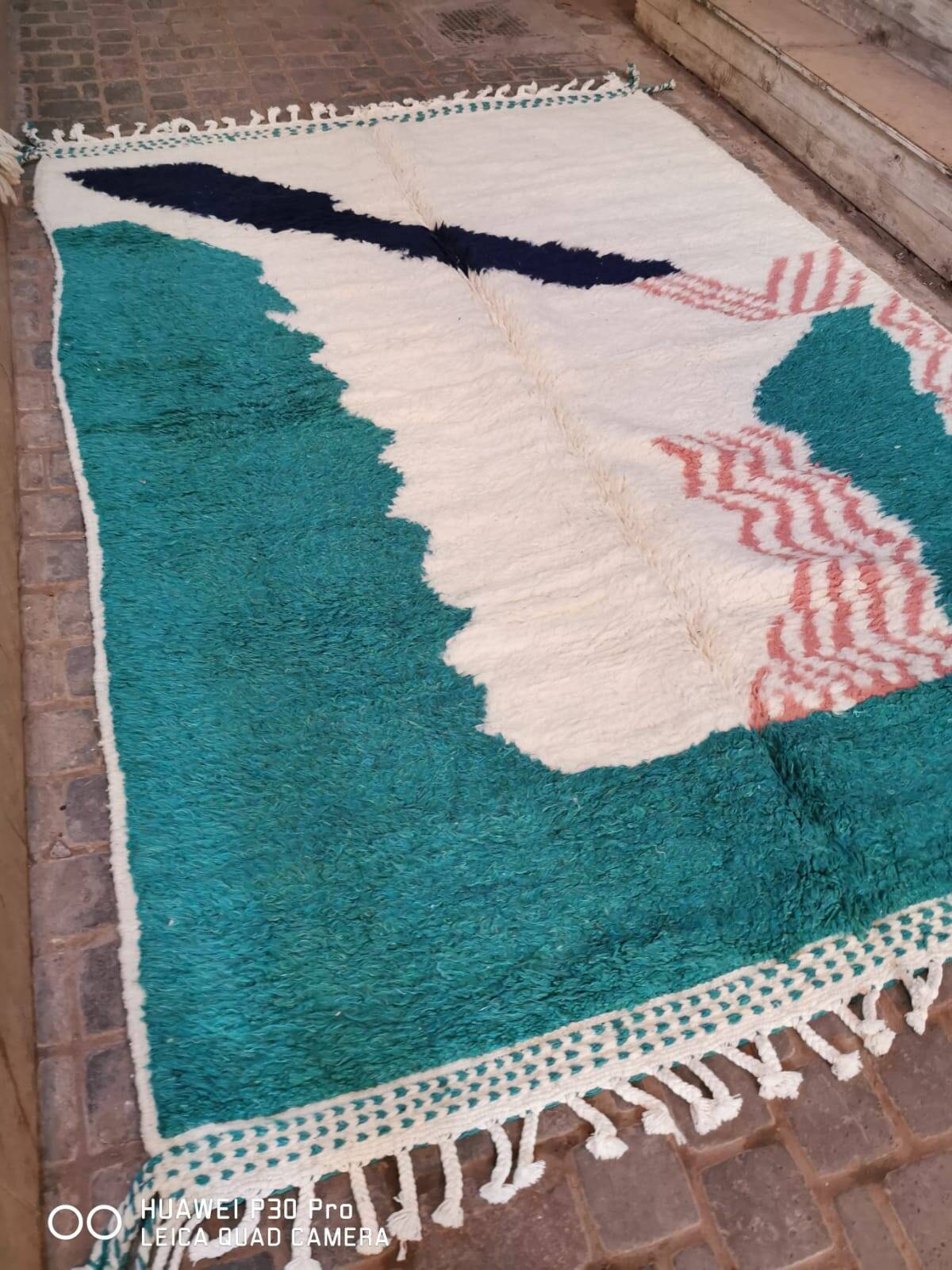 Beni Ouarain Berber rug artistic line 3*2m