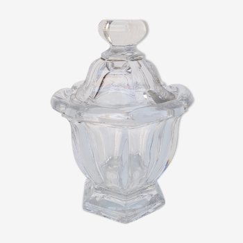 Bonbonnière en cristal de baccarat, modèle harcourt.
