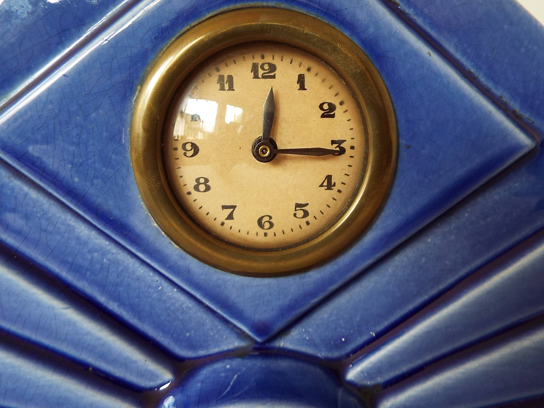 Saint Clement Art Deco clock